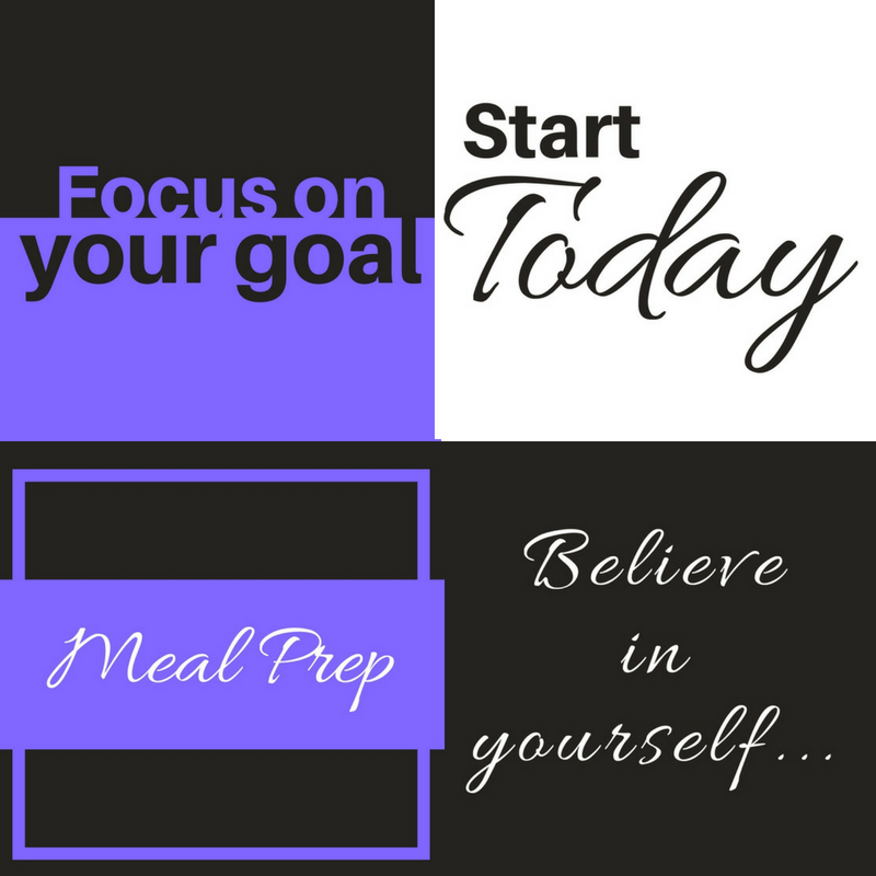 Dark, light purple, and black Fitness Motivational Social Media Pack - Image 3